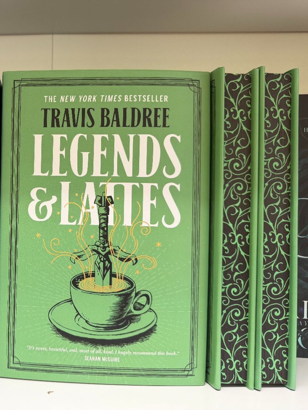 Legends & Lattes Book Series 'Sprayed Edges"